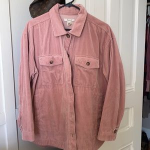 Madewell - pink Corduroy jacket